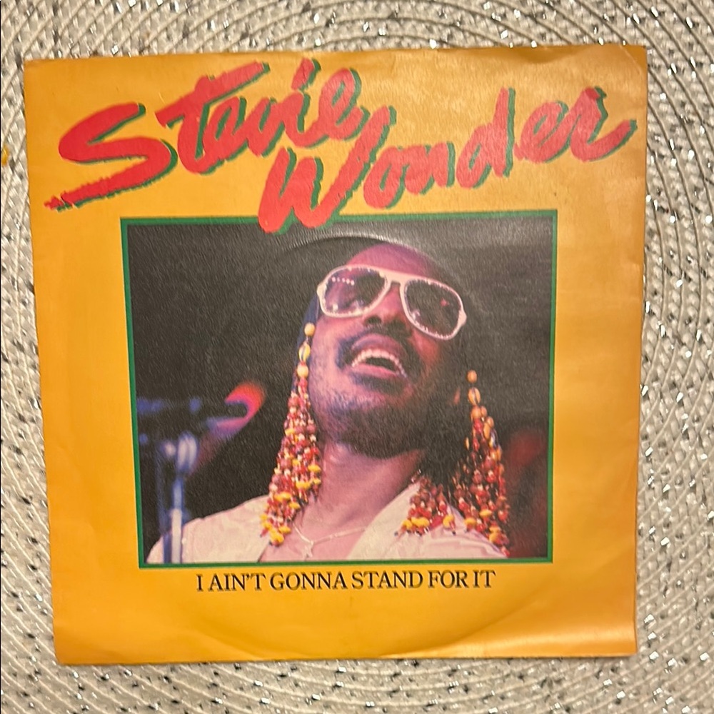 Stevie Wonder “I Ain’t Gonna Stand For It” UK 7” 45 [Vinyl]